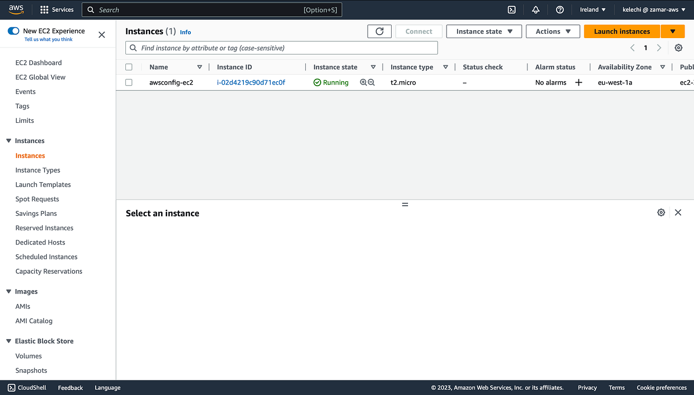 Using AWS Config for Compliance Check — use cases EC2 and S3 bucket.