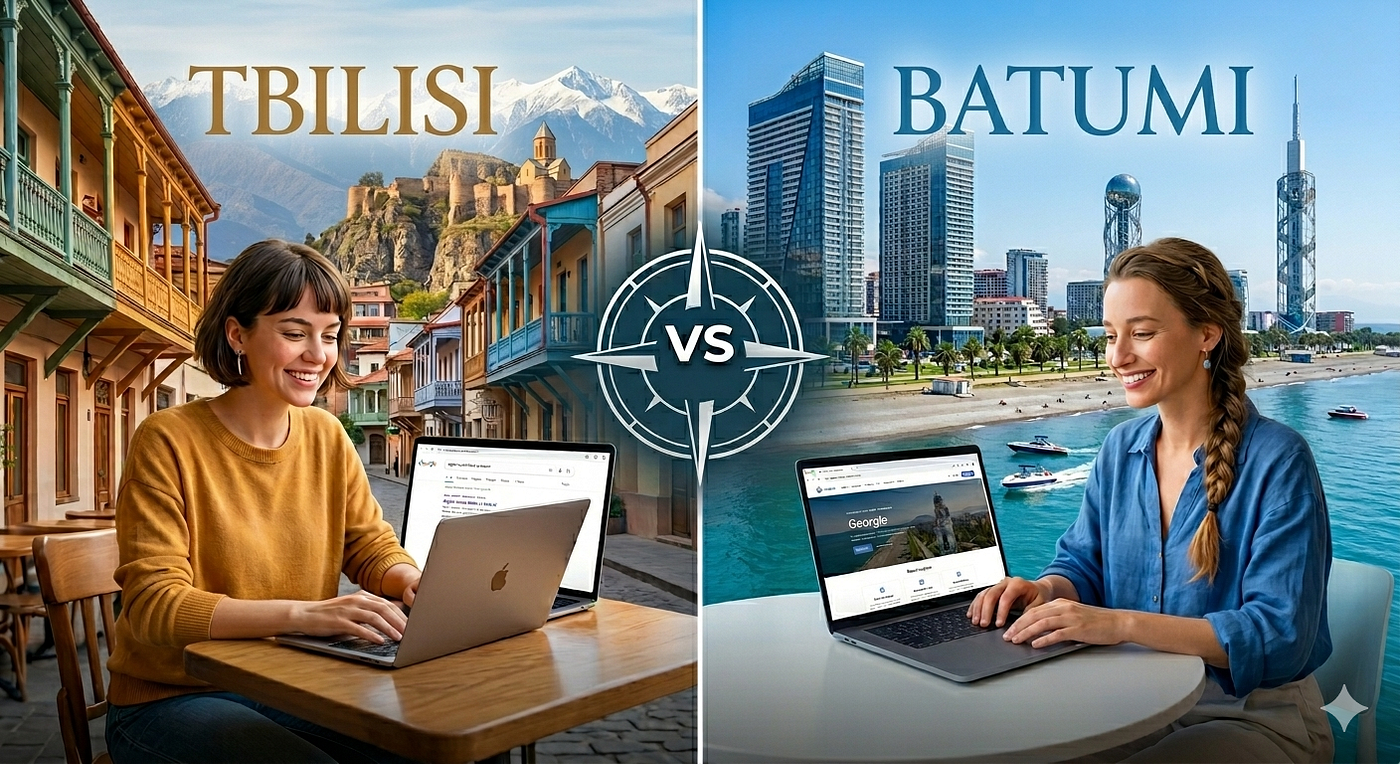 Tbilisi vs. Batumi: Which Georgian City Wins for Nomads in 2026?