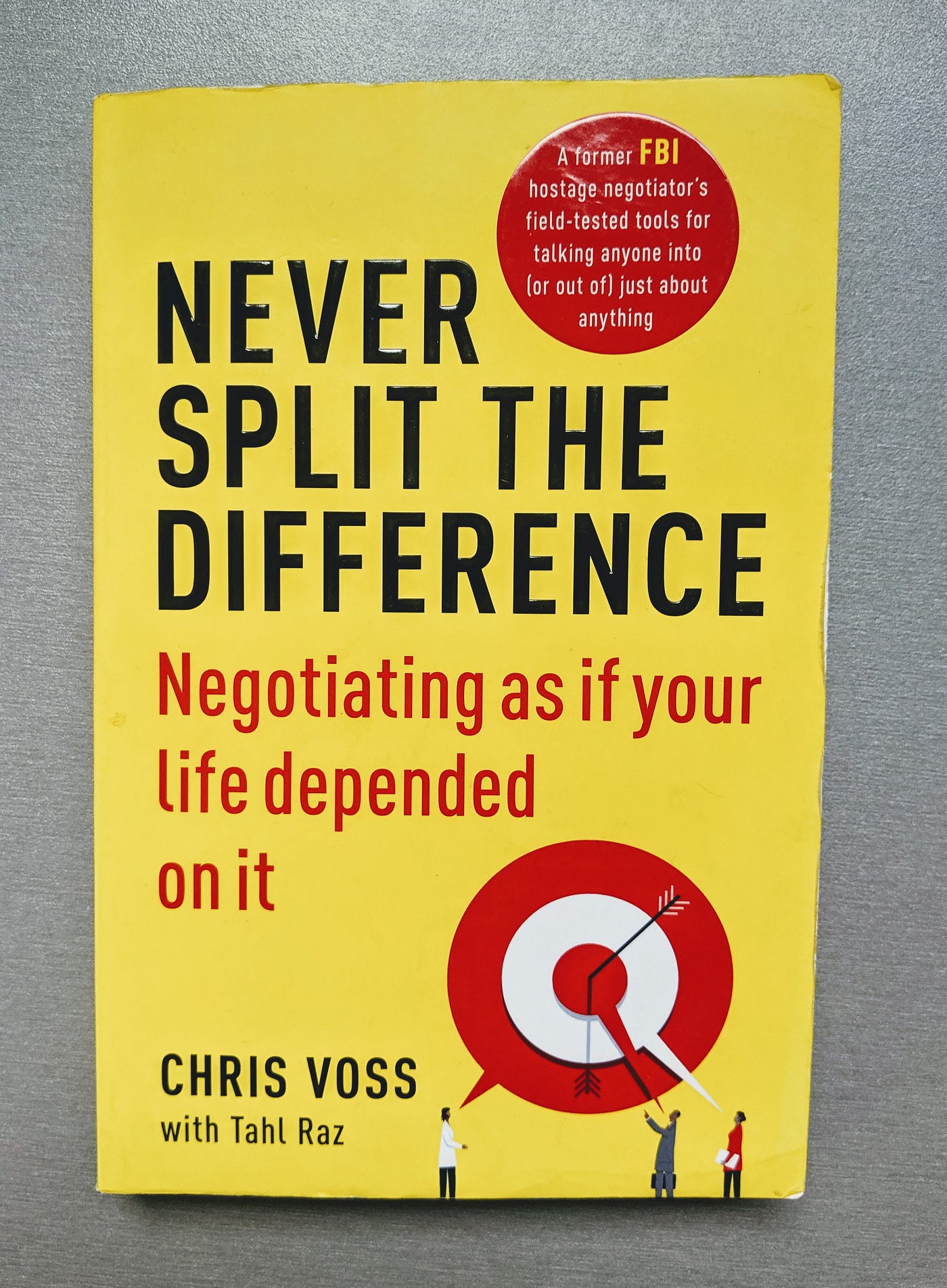 Never Split The Difference: Negotiating as if your life depended on it, by  Rakesh Soni