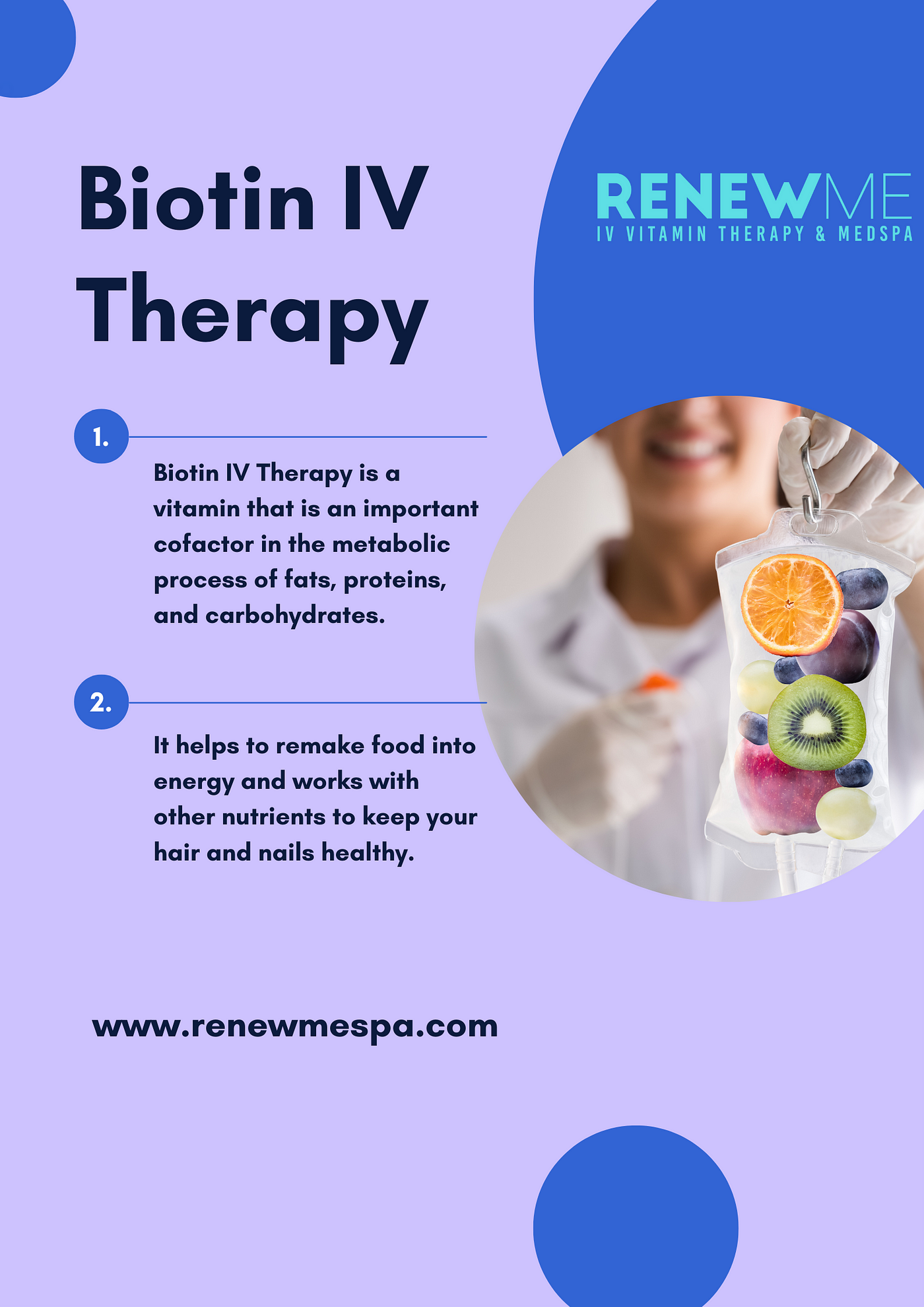 Biotin IV Therapy | Best Medspa to get this treatment in Los Angeles and  West Hollywood | by Veeravp | Medium