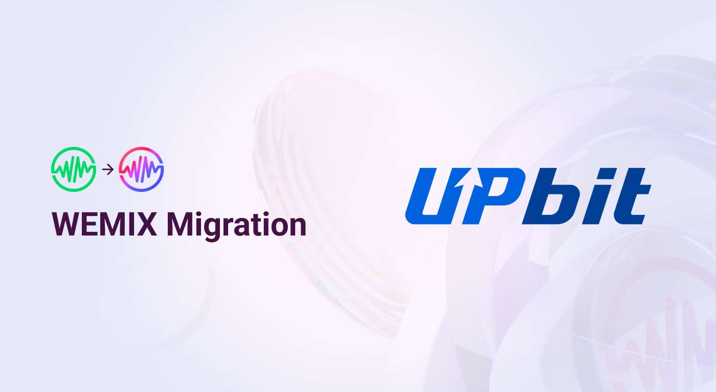 WEMIX Coin Migration for Upbit Exchange Deposit/Withdraw Schedule release |  by WEMIX Communication | WEMIX Communication | Medium