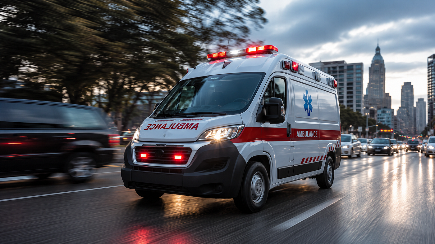Keselamatan Ambulans Ditentukan oleh Komponen yang Jarang Dilihat