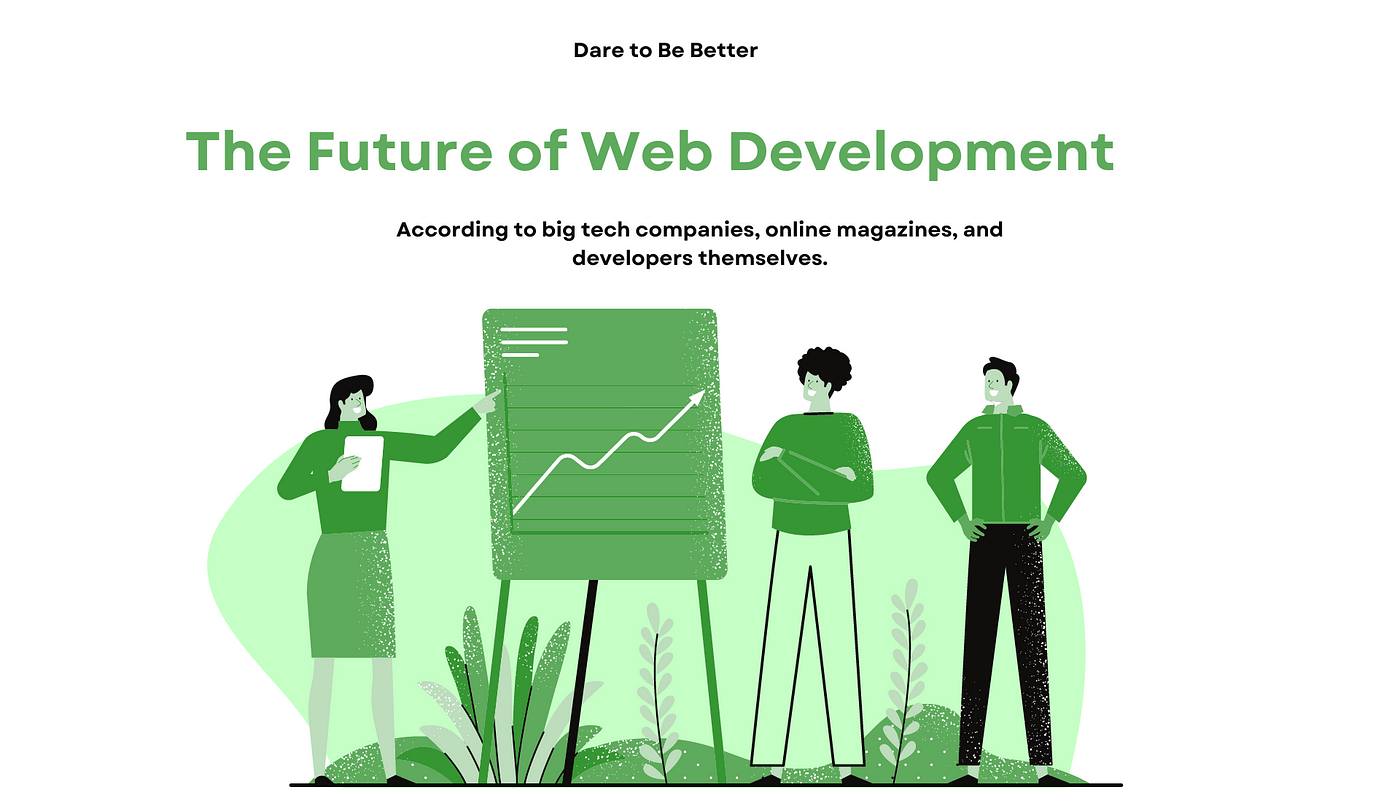 How does web development help in the future?