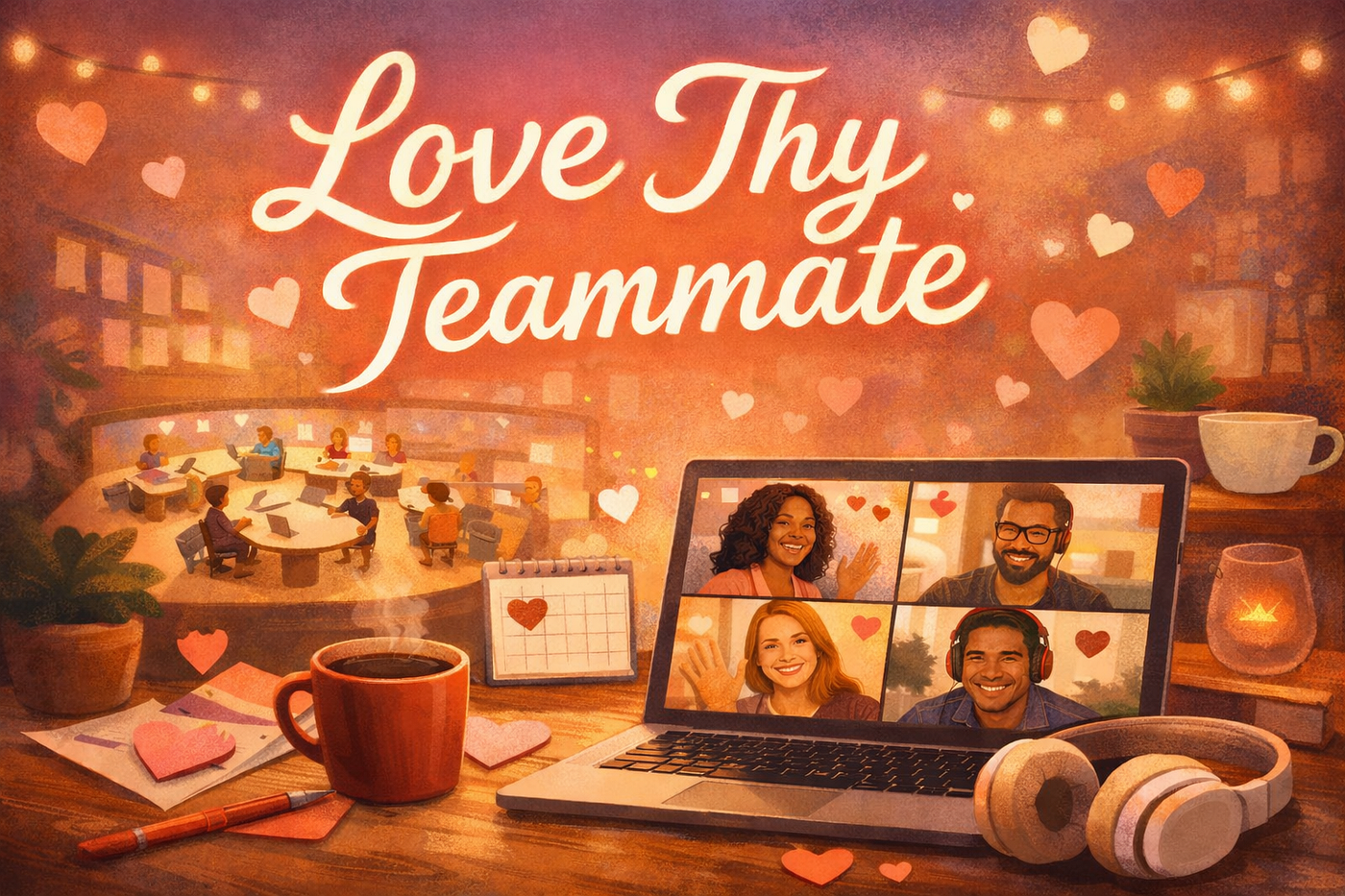 Love Thy Teammate: How to Build Genuine Connection in a Virtual-First World
