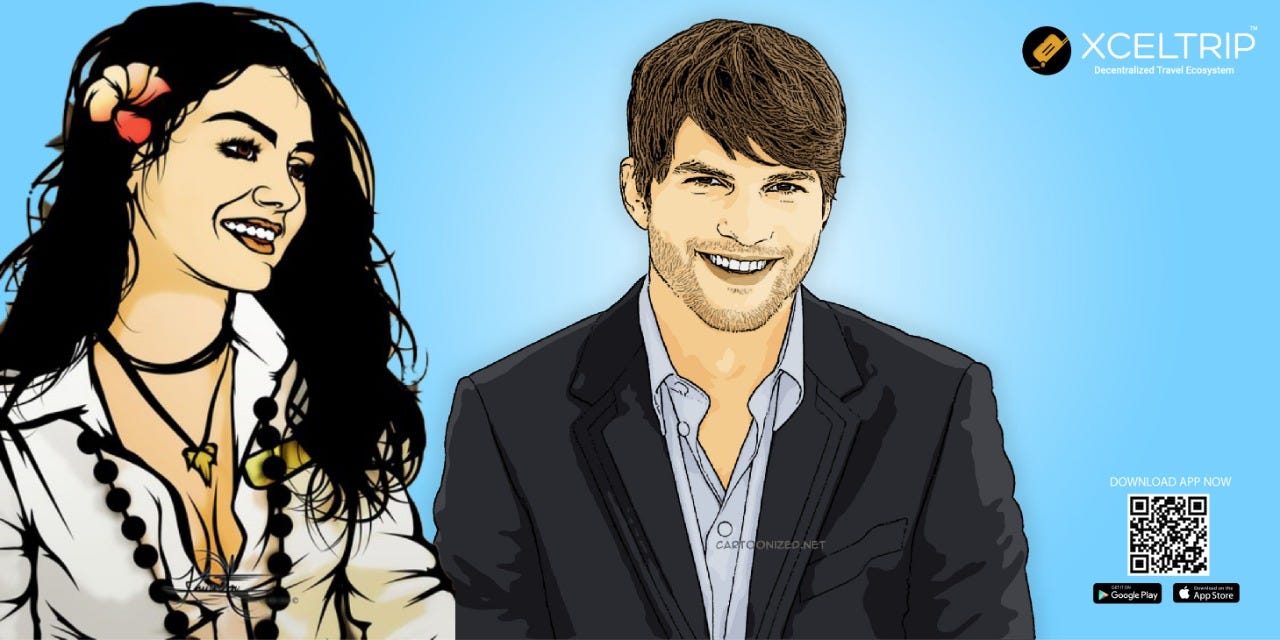 Mila and Ashton Kutcher, started investing in bitcoin over eight years ago.  | by XcelToken Plus | Medium