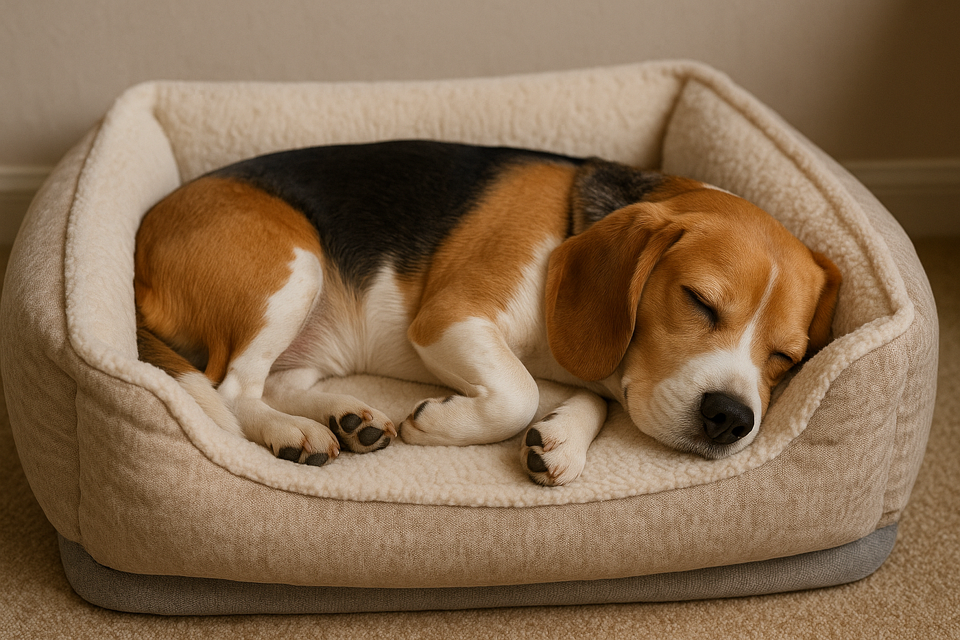 🛏️ Seu cão sênior dorme bem?