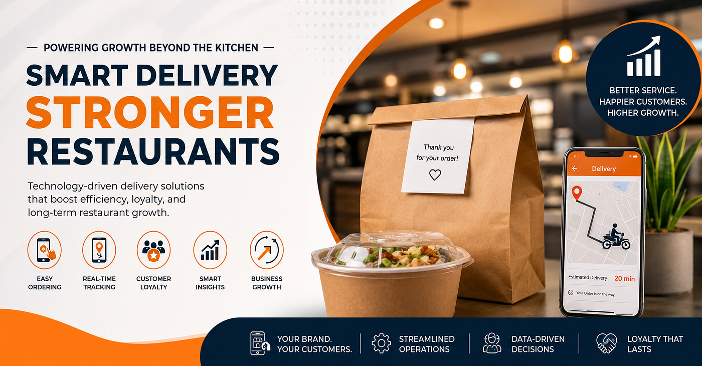 How Food Delivery Solution Providers Are Helping Restaurants Scale