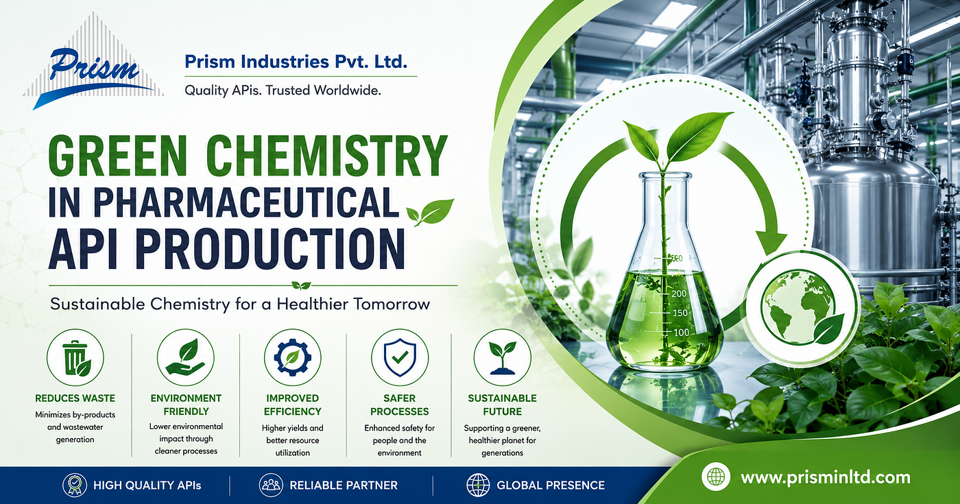 Green Chemistry in Pharmaceutical API Production: A Sustainable Future for API Pharmaceutical…