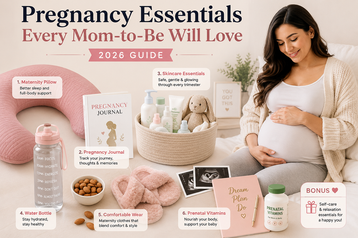 🌸 Pregnancy Essentials Every Mom-to-Be Will Love (2026 Guide)