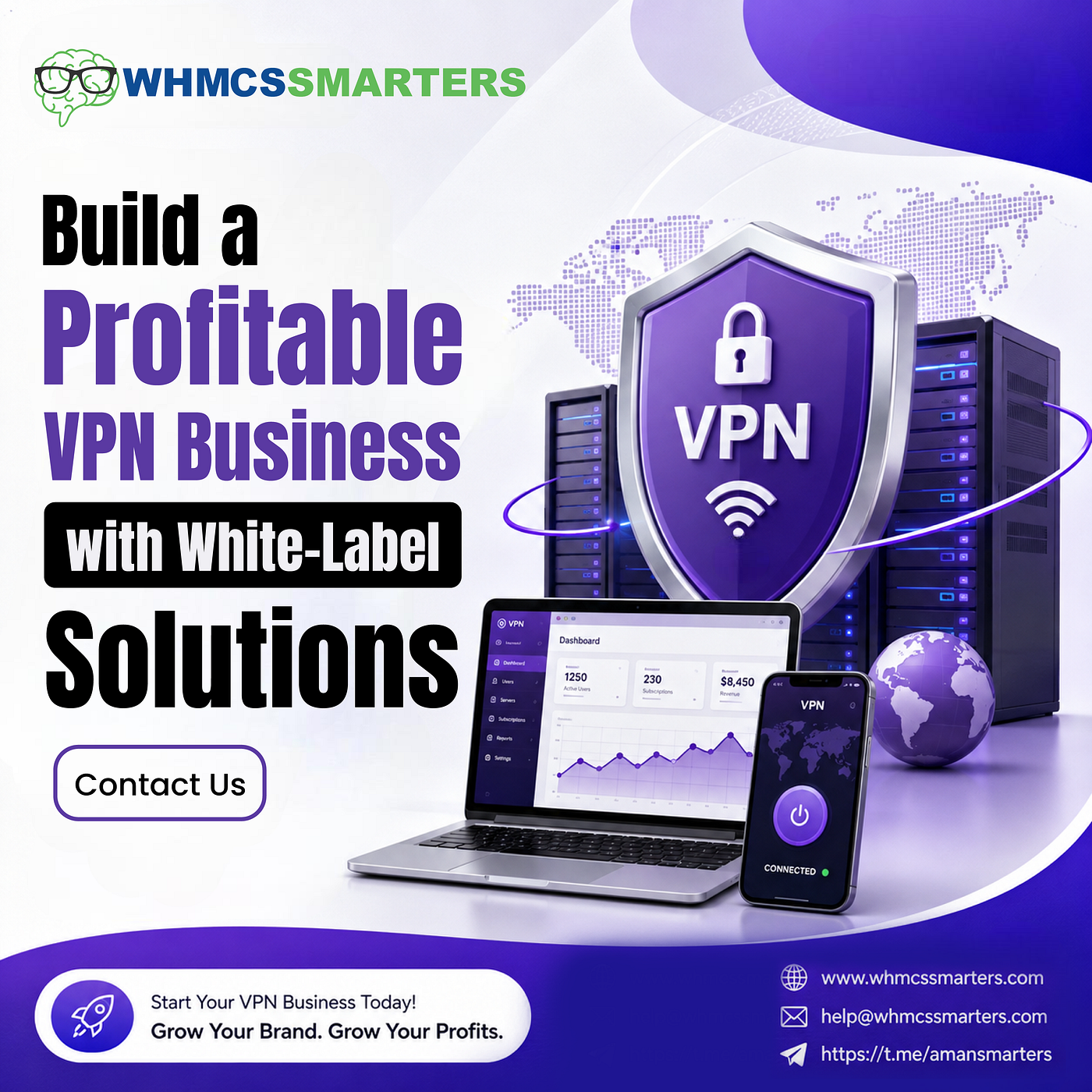 Build Profitable VPN Business with White-Label Technology