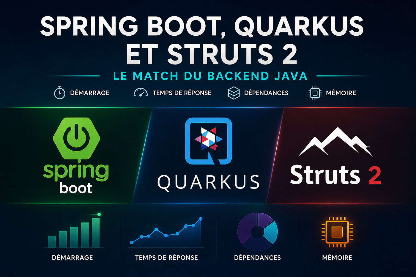 Spring Boot vs Quarkus vs Struts 2: A Practical Java Backend Benchmark