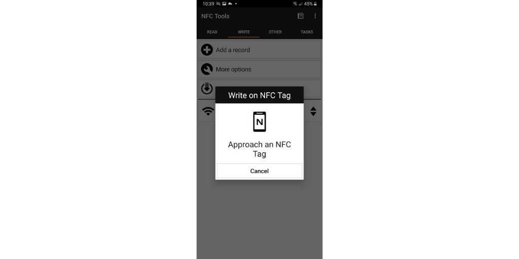 Getting started with NFC tags