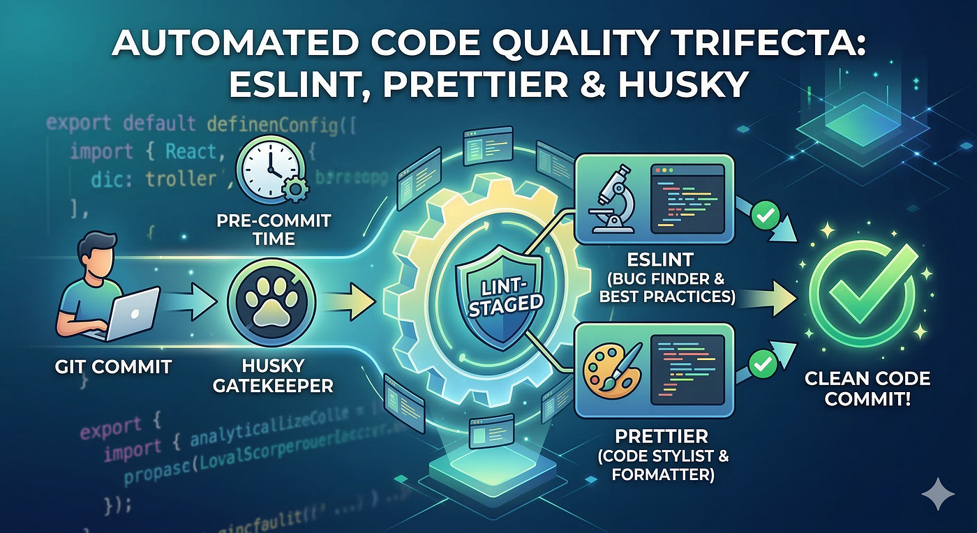 Building a Scalable React Codebase with ESLint, Prettier & Husky
