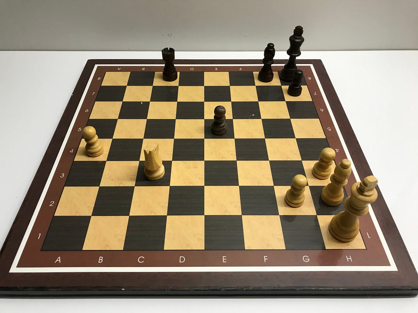 Put the black king on the board so that a) it's checkmate b