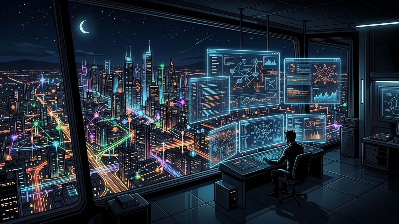 An Autonomous City of Agents: How Multi-Agent Systems Actually Coordinate