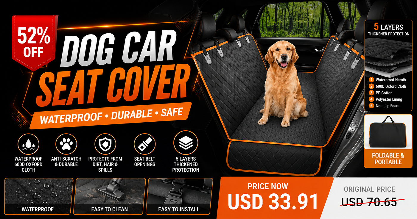 The Best $33 Investment To Protect Your Car Seats From Muddy Dog Paws