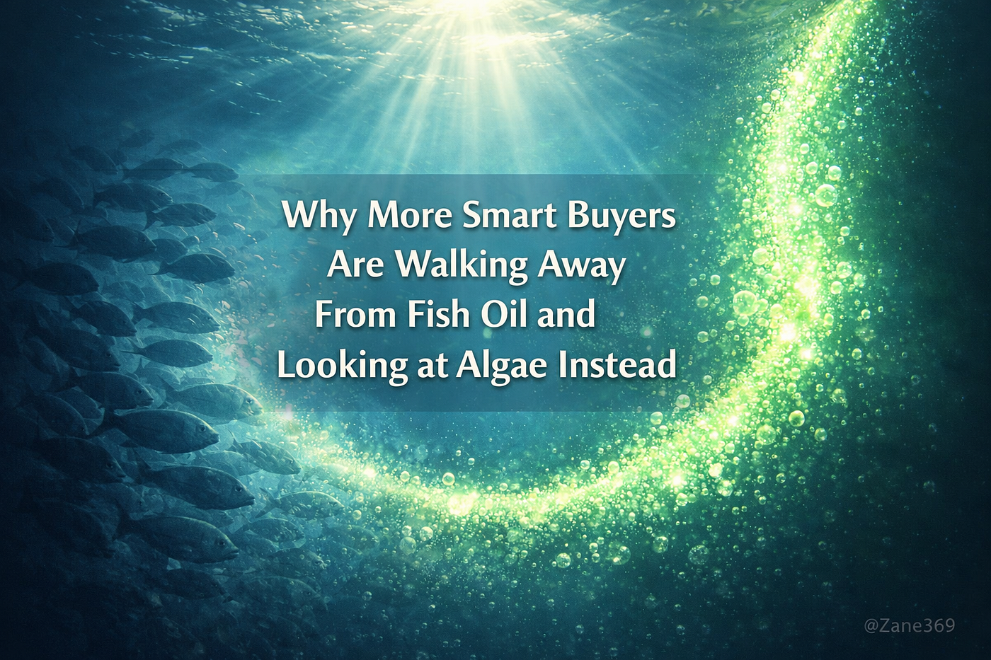 Why More Smart Buyers Are Walking Away From Fish Oil and Looking at Algae Instead