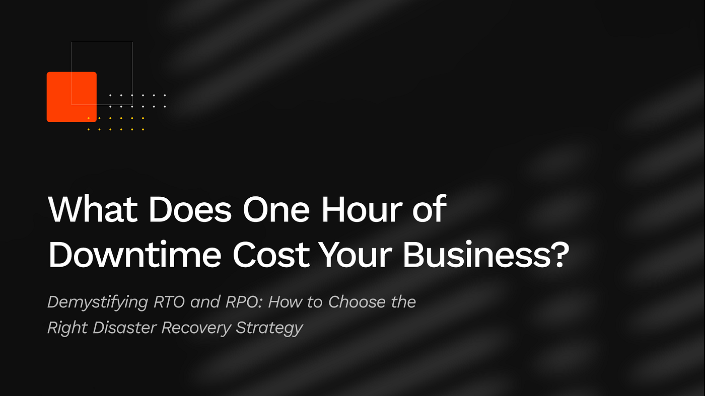 What Does One Hour of Downtime Cost Your Business?