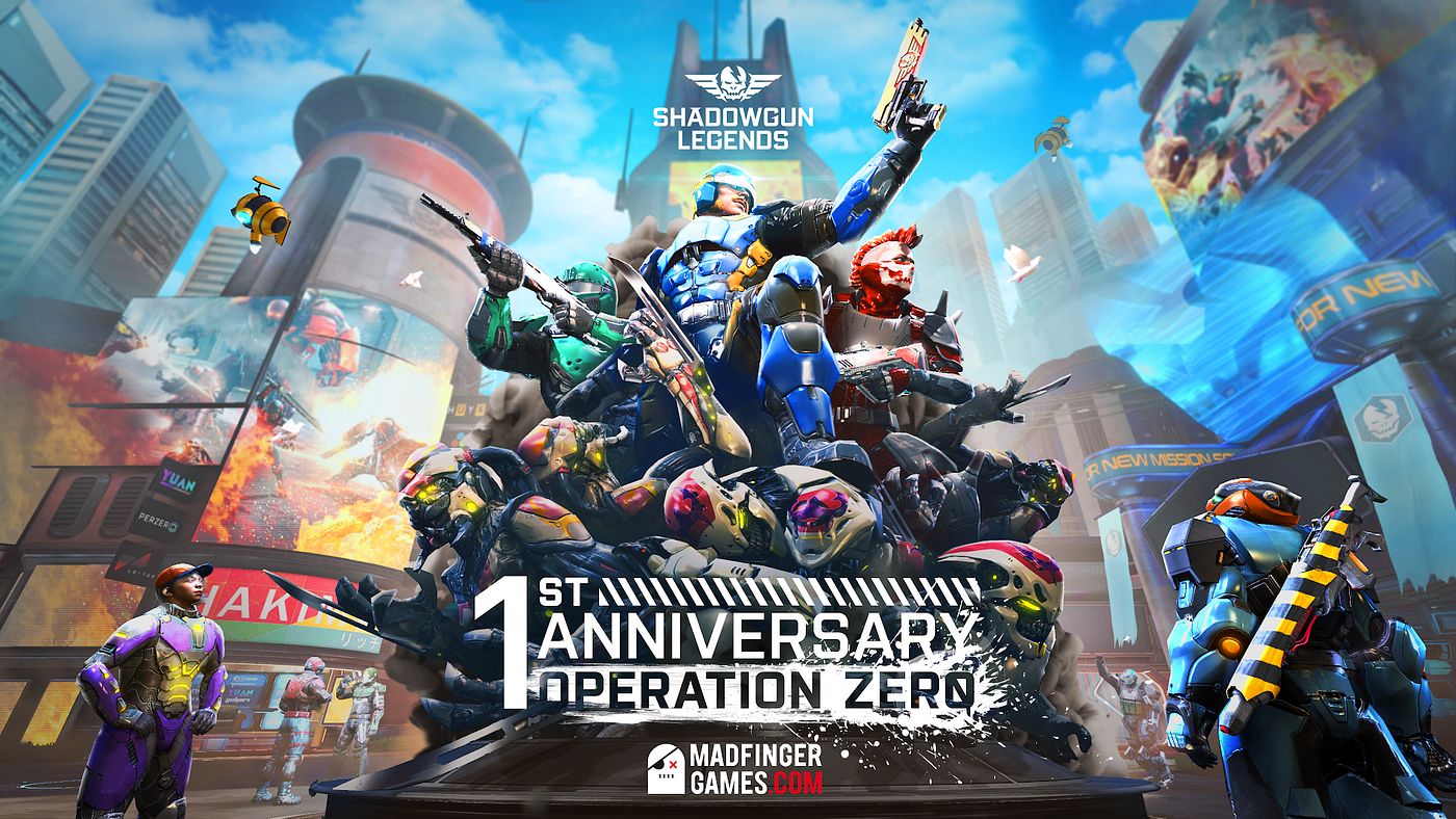 One Legendary Year: Shadowgun Legends, by the people who made it happen… |  by Lee Robert Adams | MADFINGER Games | Medium