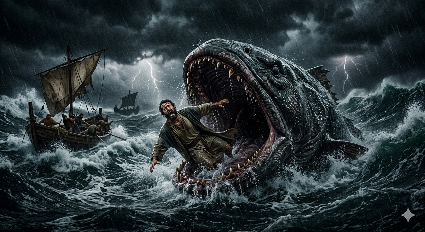🌊🐋 Jonah: The Prophet Who Ran Away From God