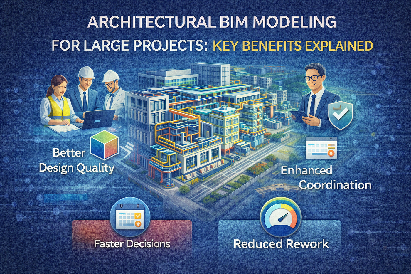 Architectural BIM Modeling for Large Projects: Key Benefits Explained