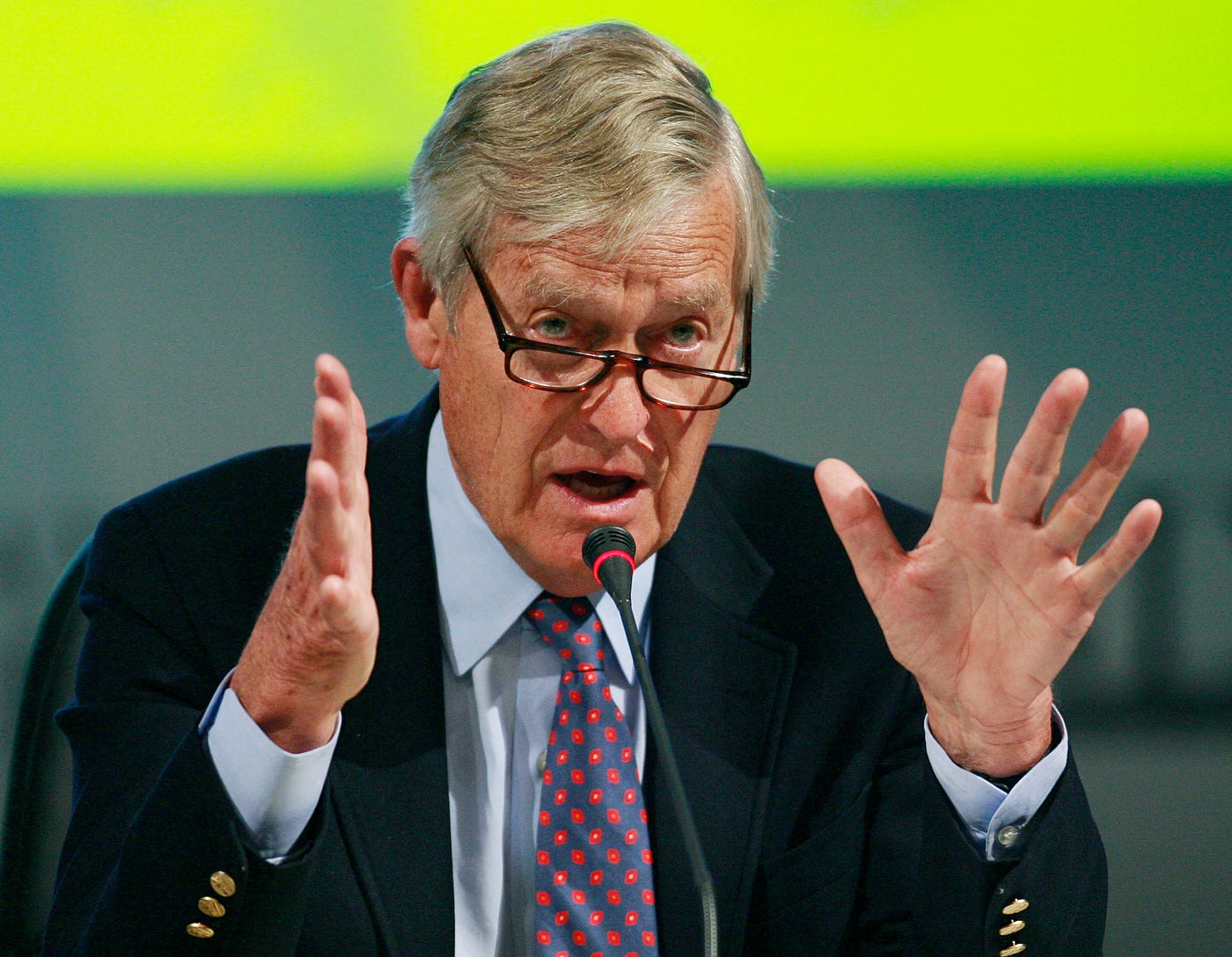 Former Congressman Tim Wirth. Associated Press.