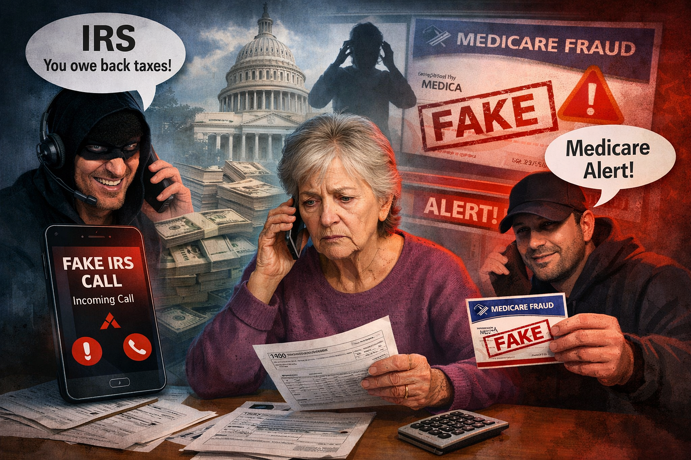 Scammers Hit Seniors Hard During Tax Season | Scam Detective