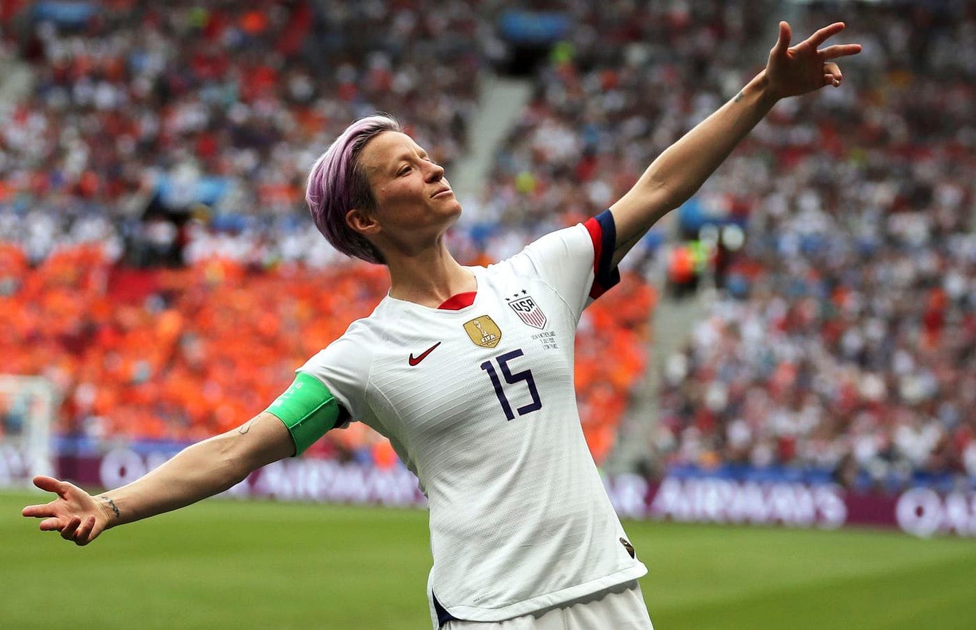 The USWNT serves wholesome American content, b*tch