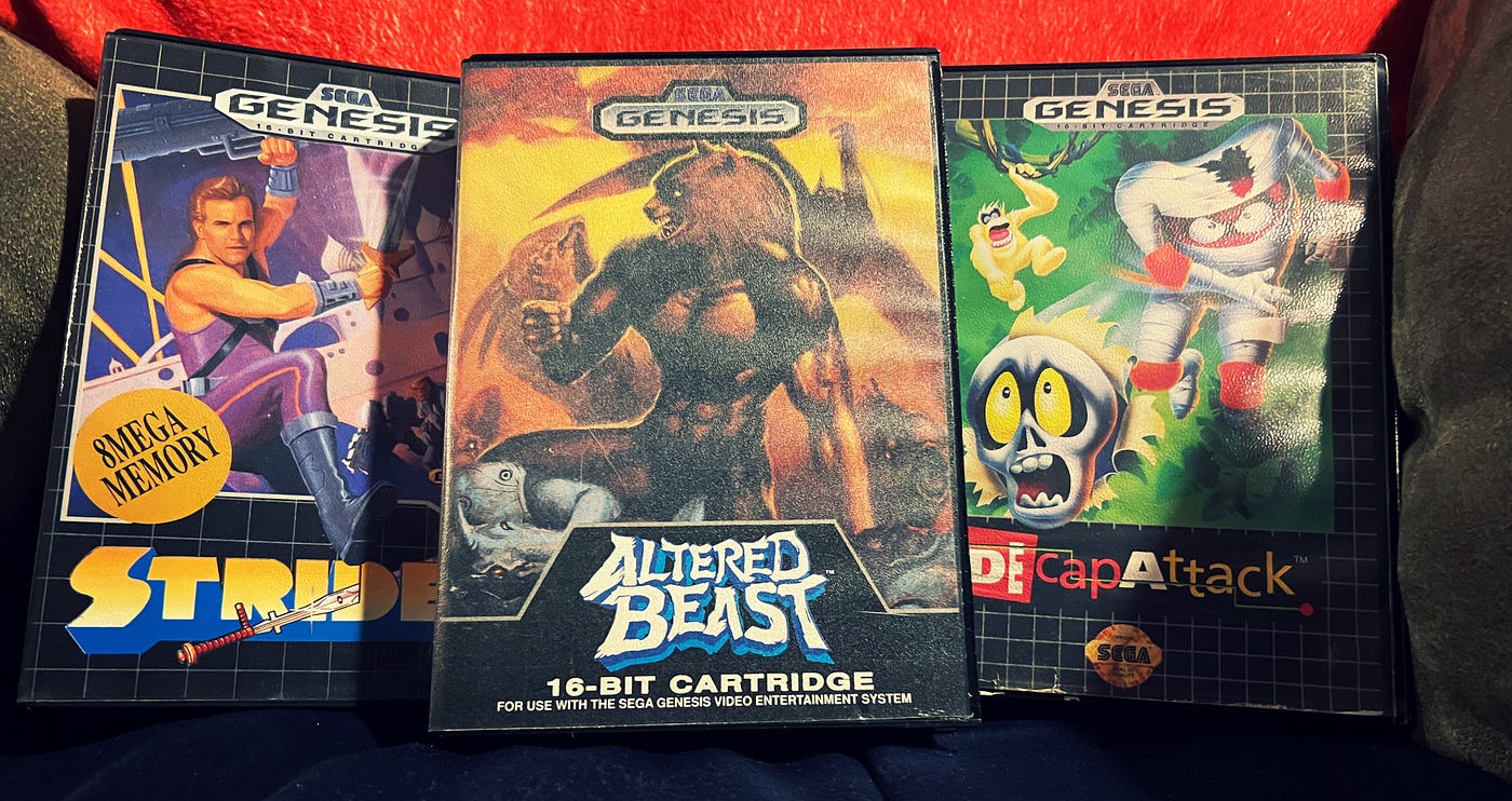 16 Bit Sweetness…. Sweet Sega Genesis Days … | by CJ CardiacDrop