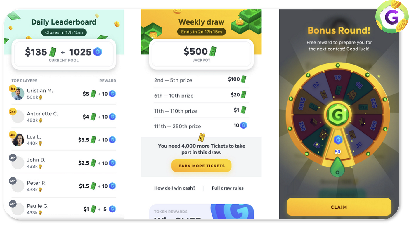Prizes by GAMEE: Ganhe prêmios na App Store