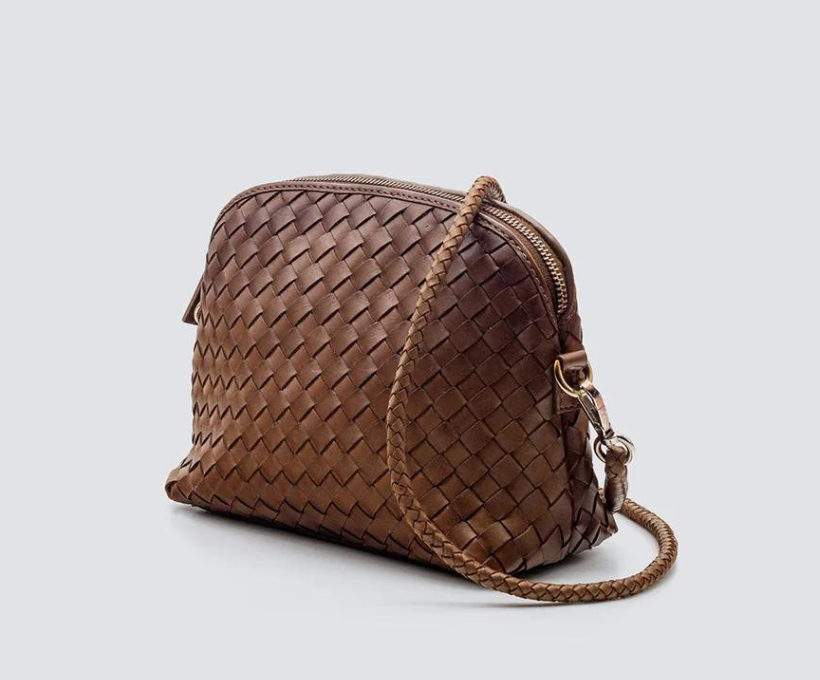 PICPIC - Pochette -shoulder bag with braided leather