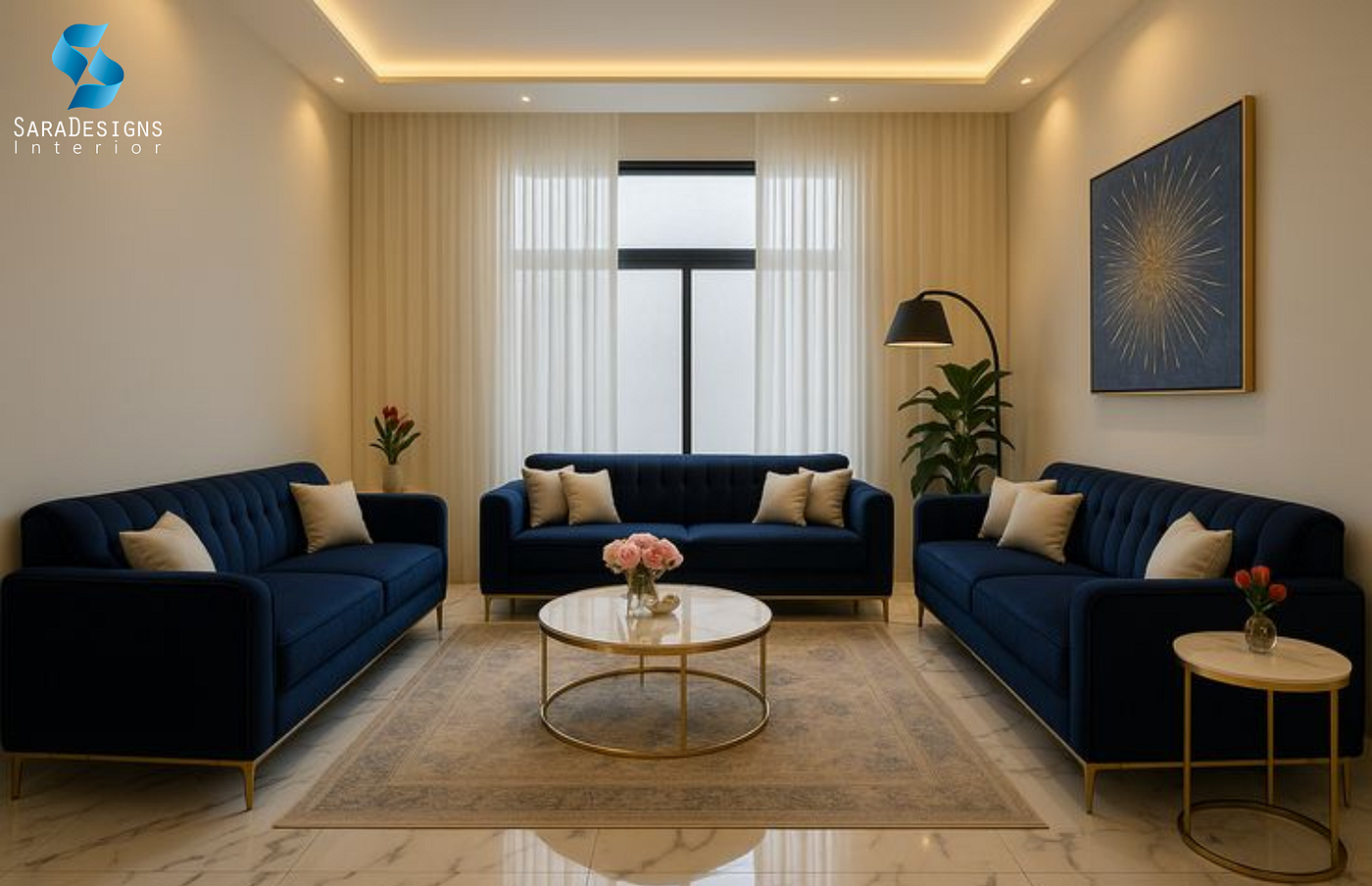 Sara Designs: Best Interior Designers in Trump Tower Gurgaon for Luxury Home Interiors