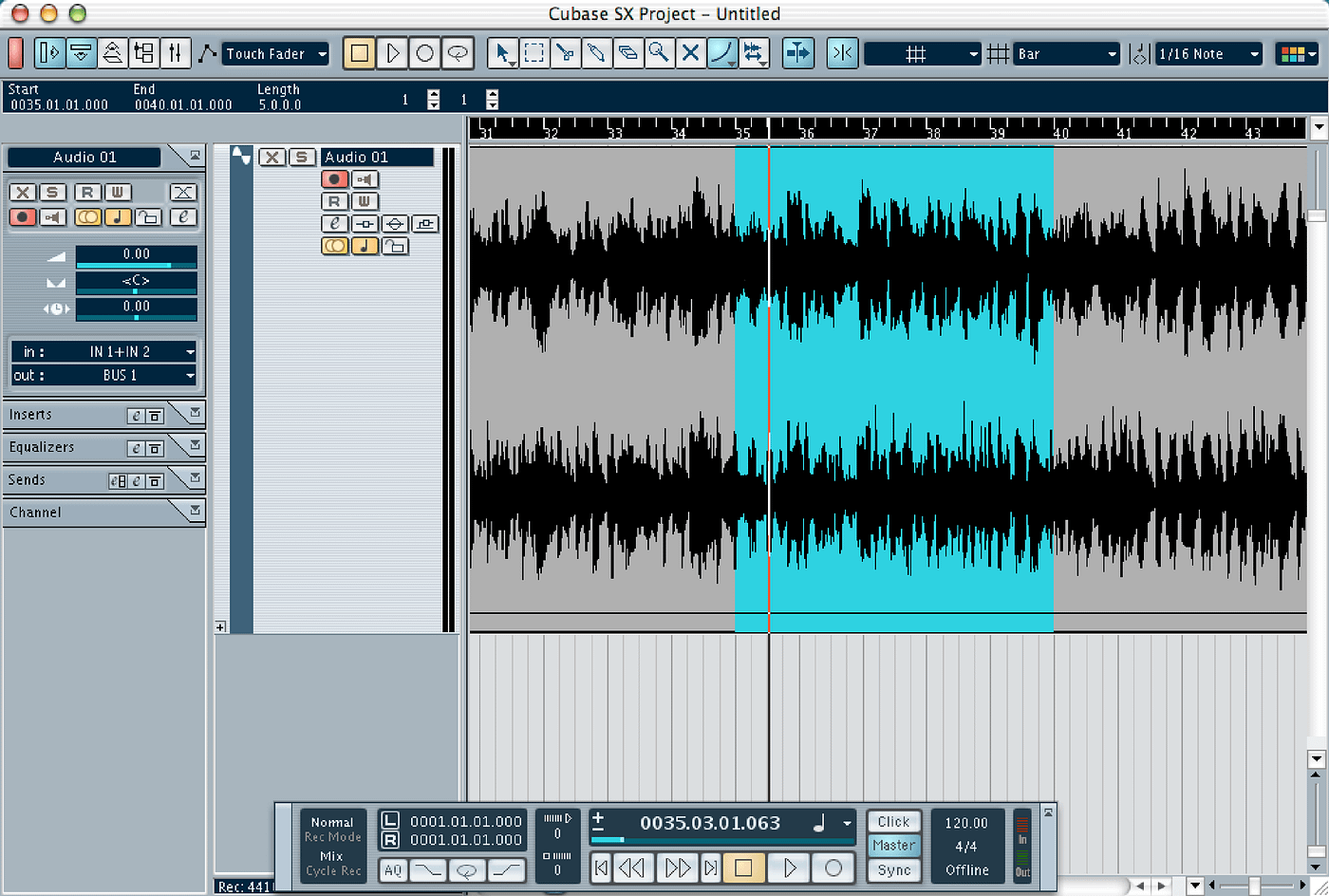 Cubase SX v1