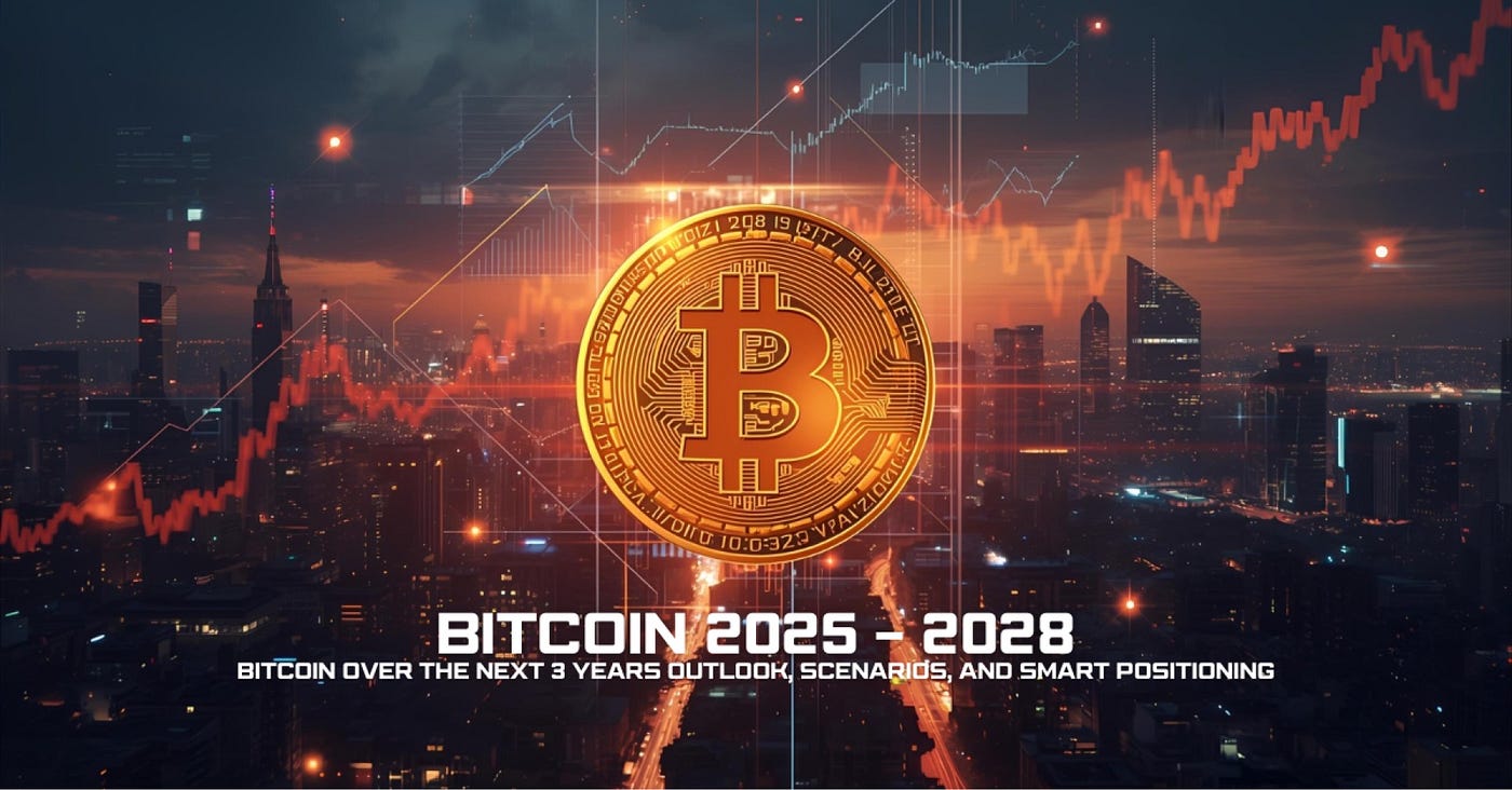 Bitcoin Over the Next 3 Years Outlook Scenarios and Smart Positioning (2026  – 2028) | by Artiscribe | Medium