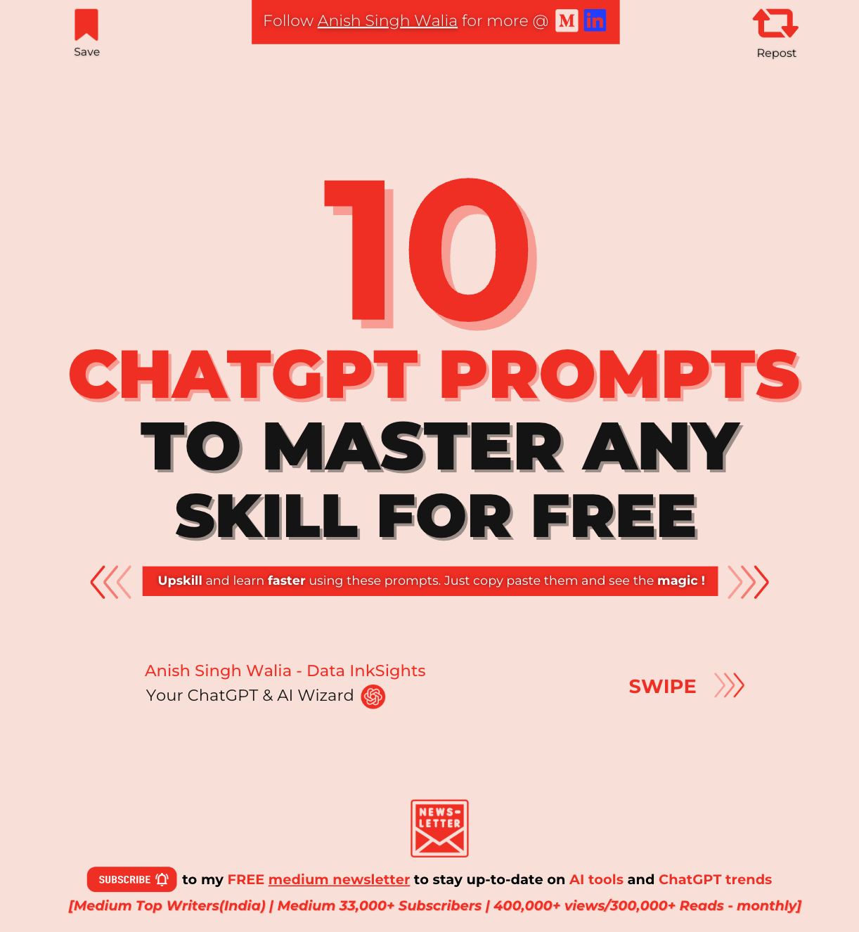 Top 10 ChatGPT-4o Hacks that Teach You More Than a 100,000 degree