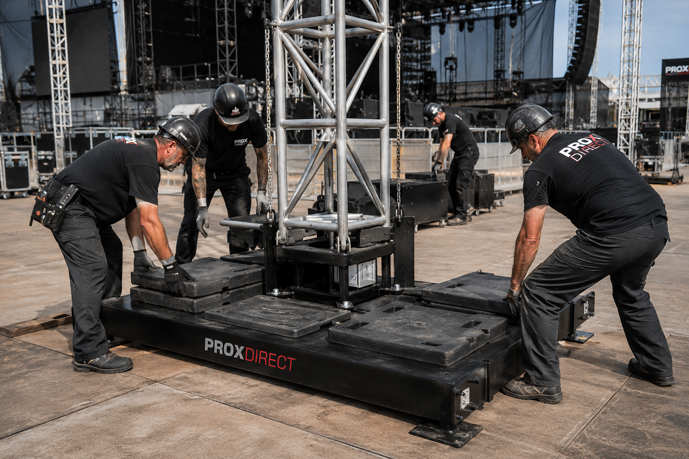 How Ground Support Bases Transform Rigging Safety for Live Events