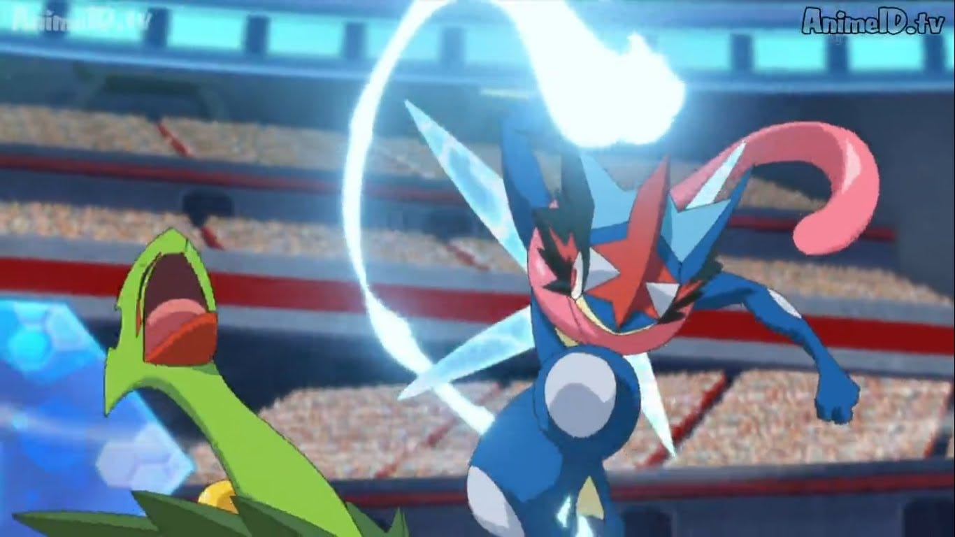 Pokémon (Ash vs Alain - Ash Greninja vs Charizard X - Liga Kalos - Fin