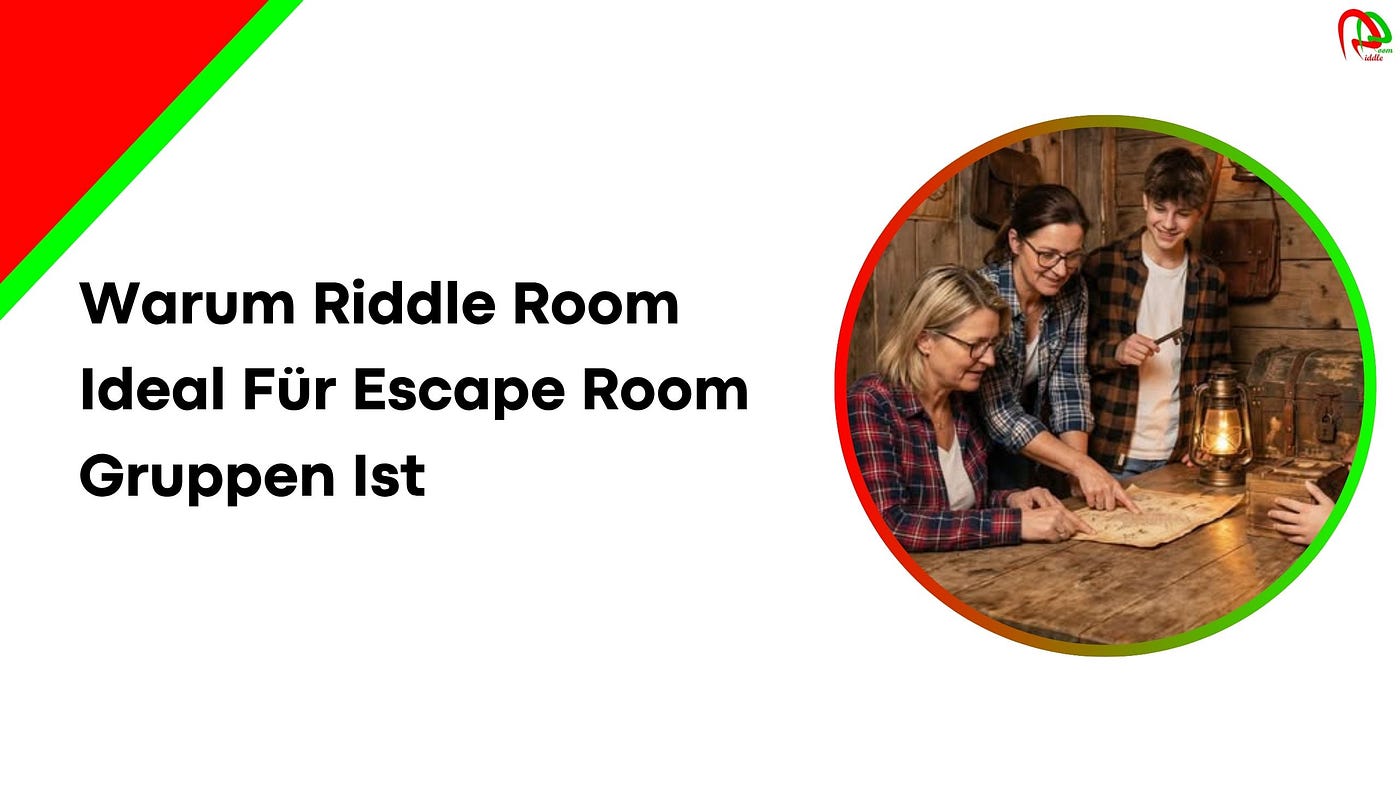 Warum Riddle Room Ideal Für Escape Room Gruppen Ist