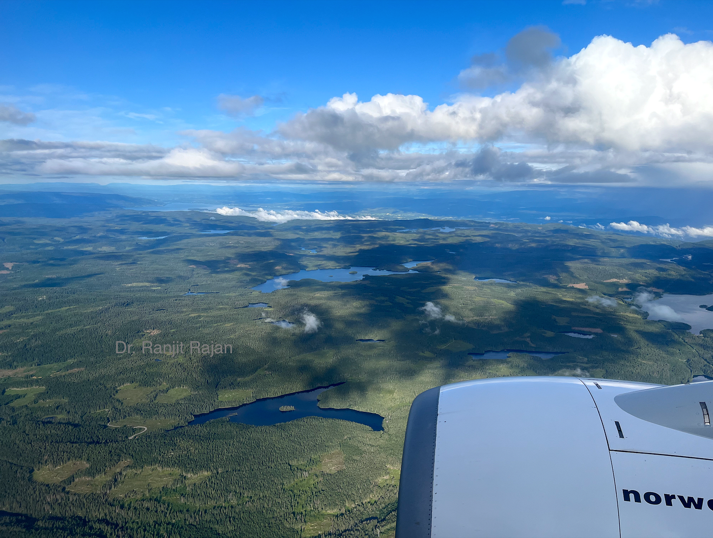 Verdant forests and lakes