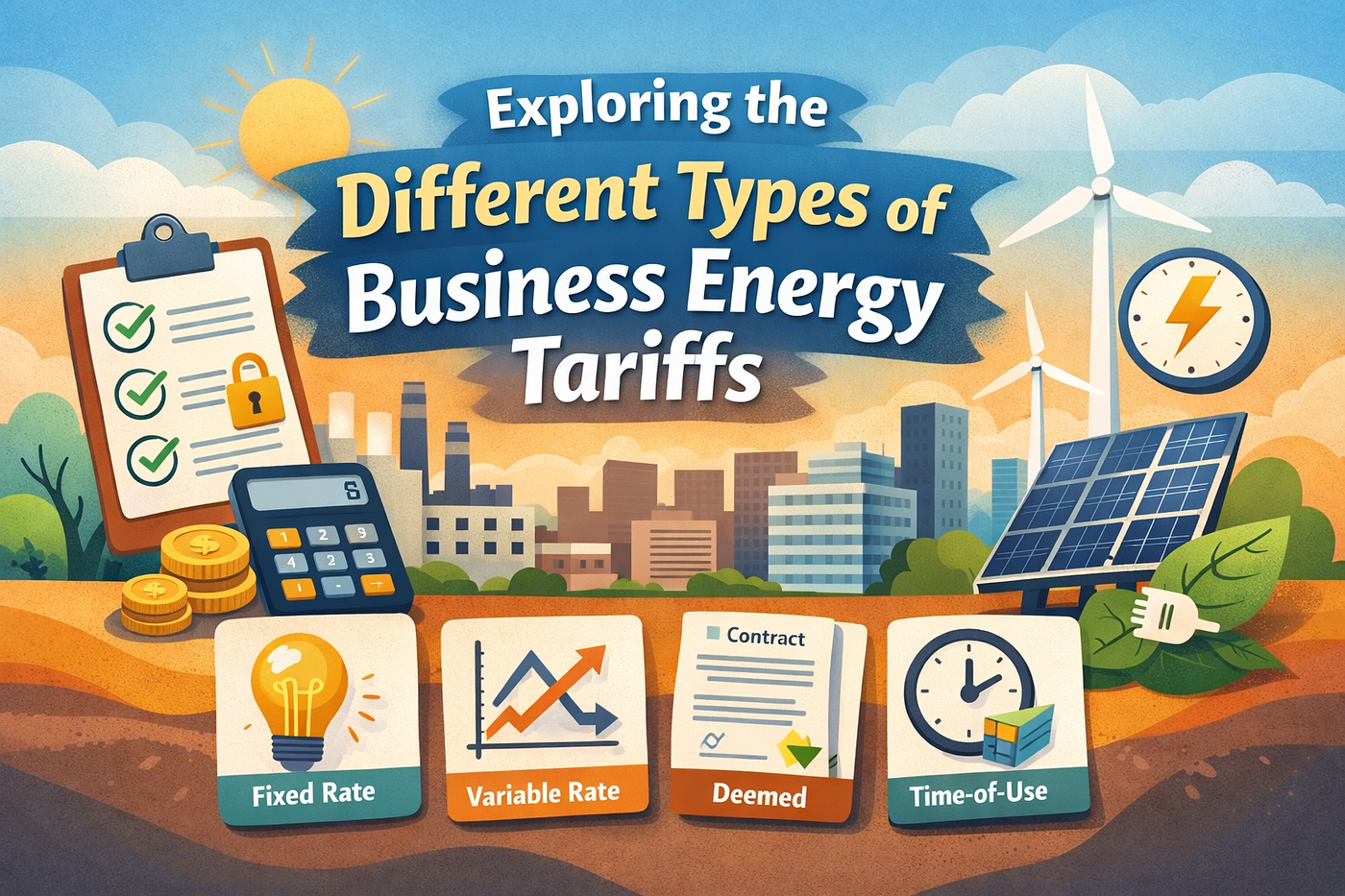 Exploring the Different Types of Business Energy Tariffs in the UK
