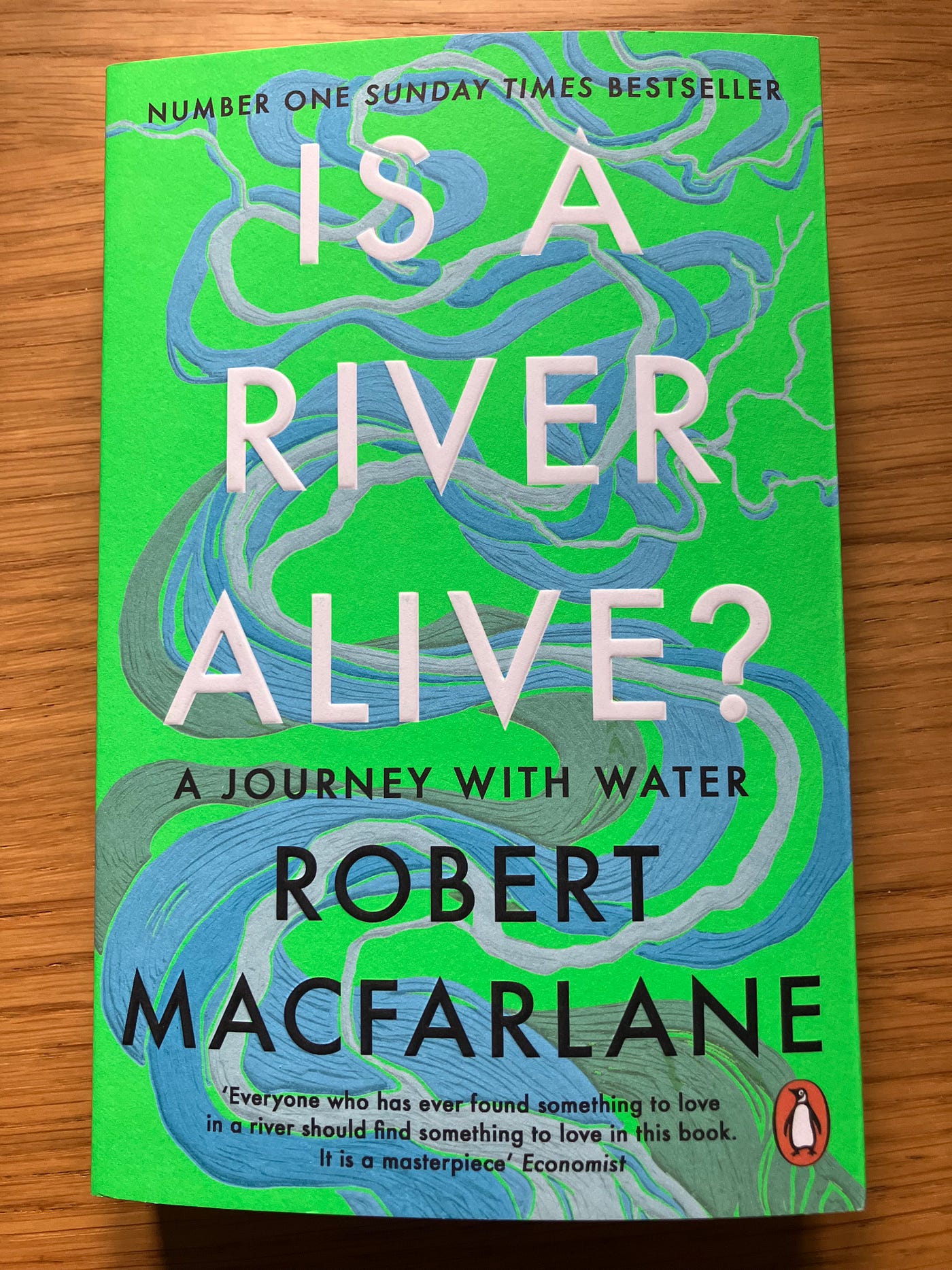 2026 Thumbnail Review #11 Is a River Alive? by Robert Macfarlane