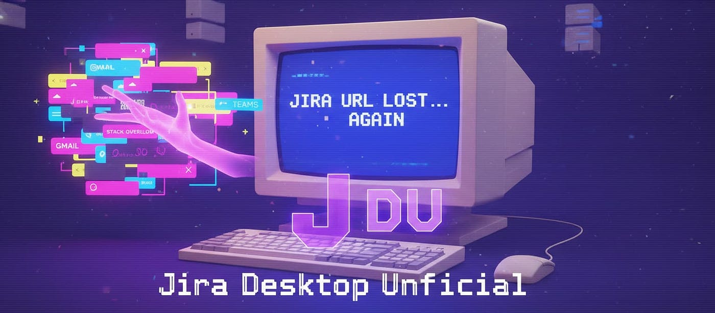 JDU — Jira Desktop Unofficial: I Got Tired of Opening Jira in My Browser.