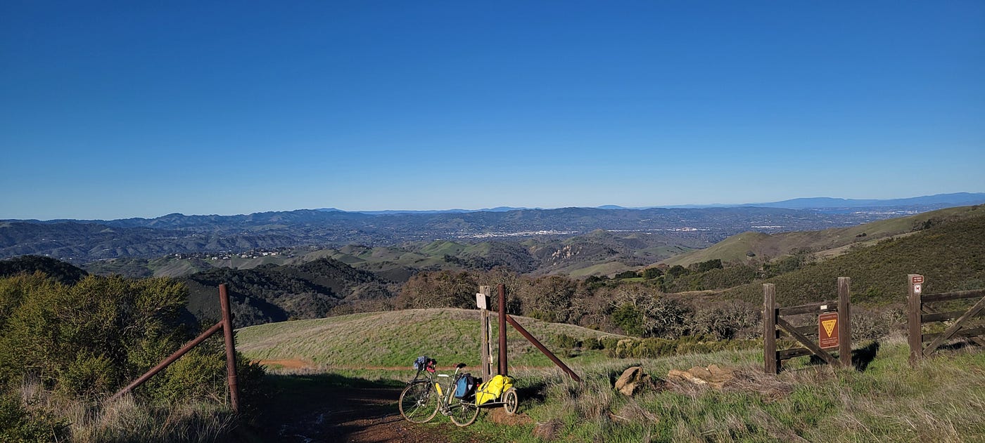 This is what I climbed to, this is what I would descend