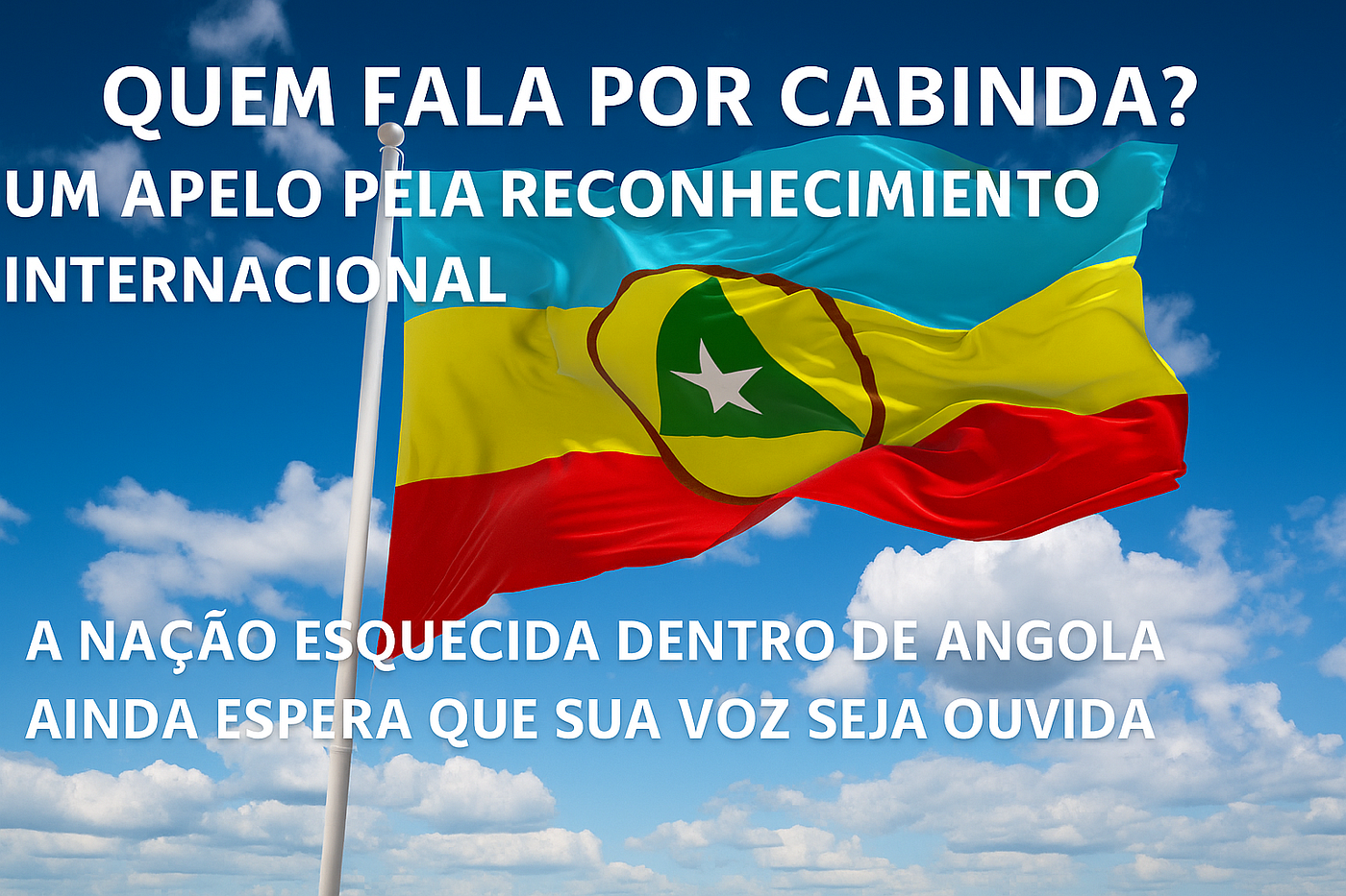 Quem fala por Cabinda? A nação esquecida dentro de Angola exige ser ouvida. É hora de romper o silêncio e lutar por justiça e autodeterminação.