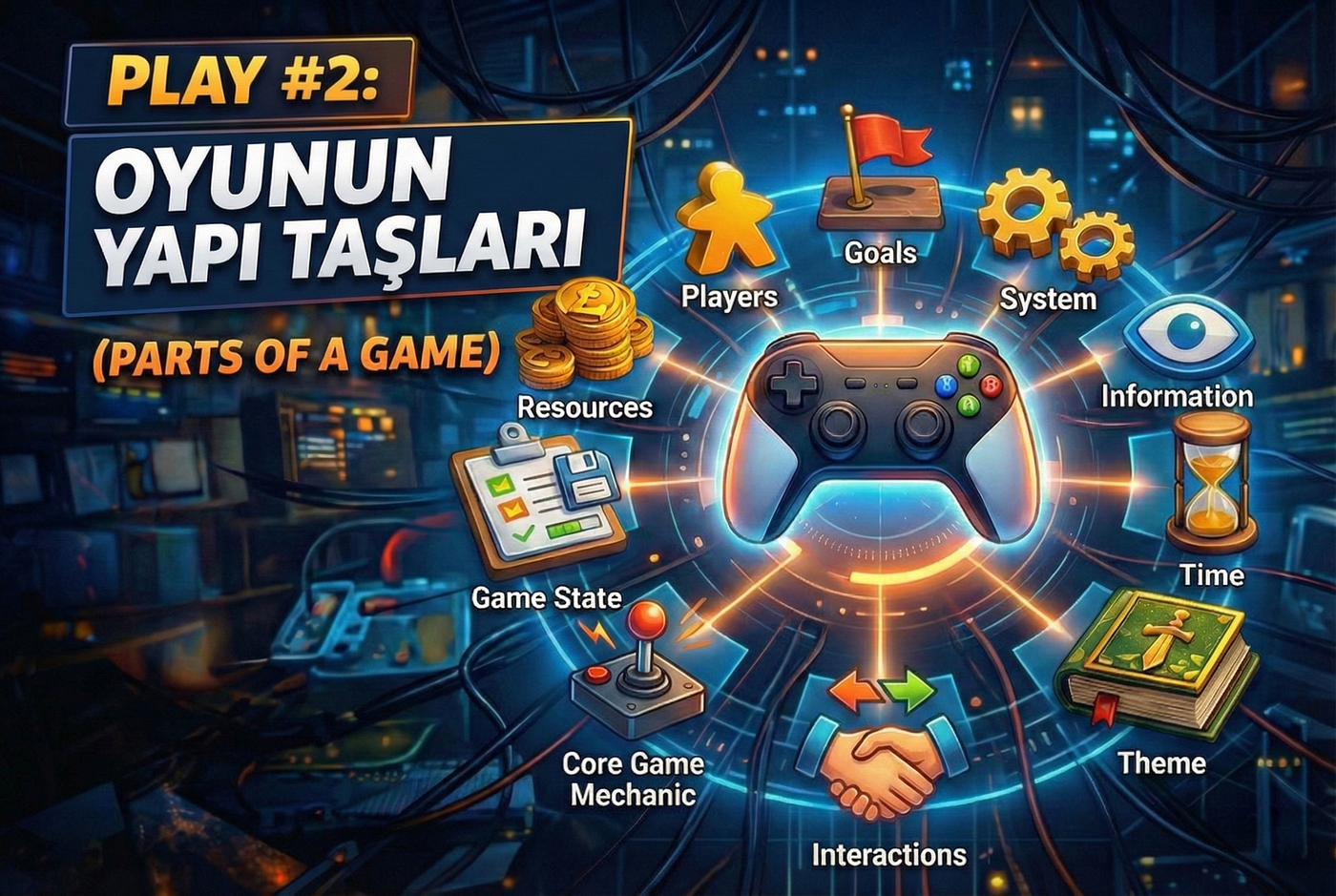 PLAY #2: Oyunun Yapı Taşları (Parts of a Game)