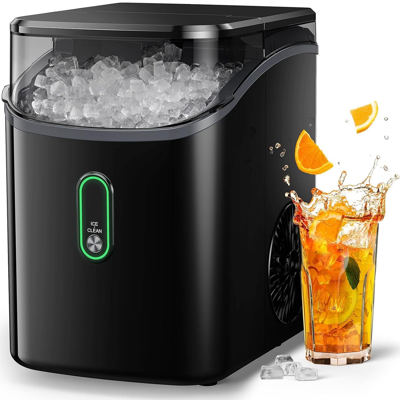  Nugget Countertop Ice Maker with Soft Chewable Pellet