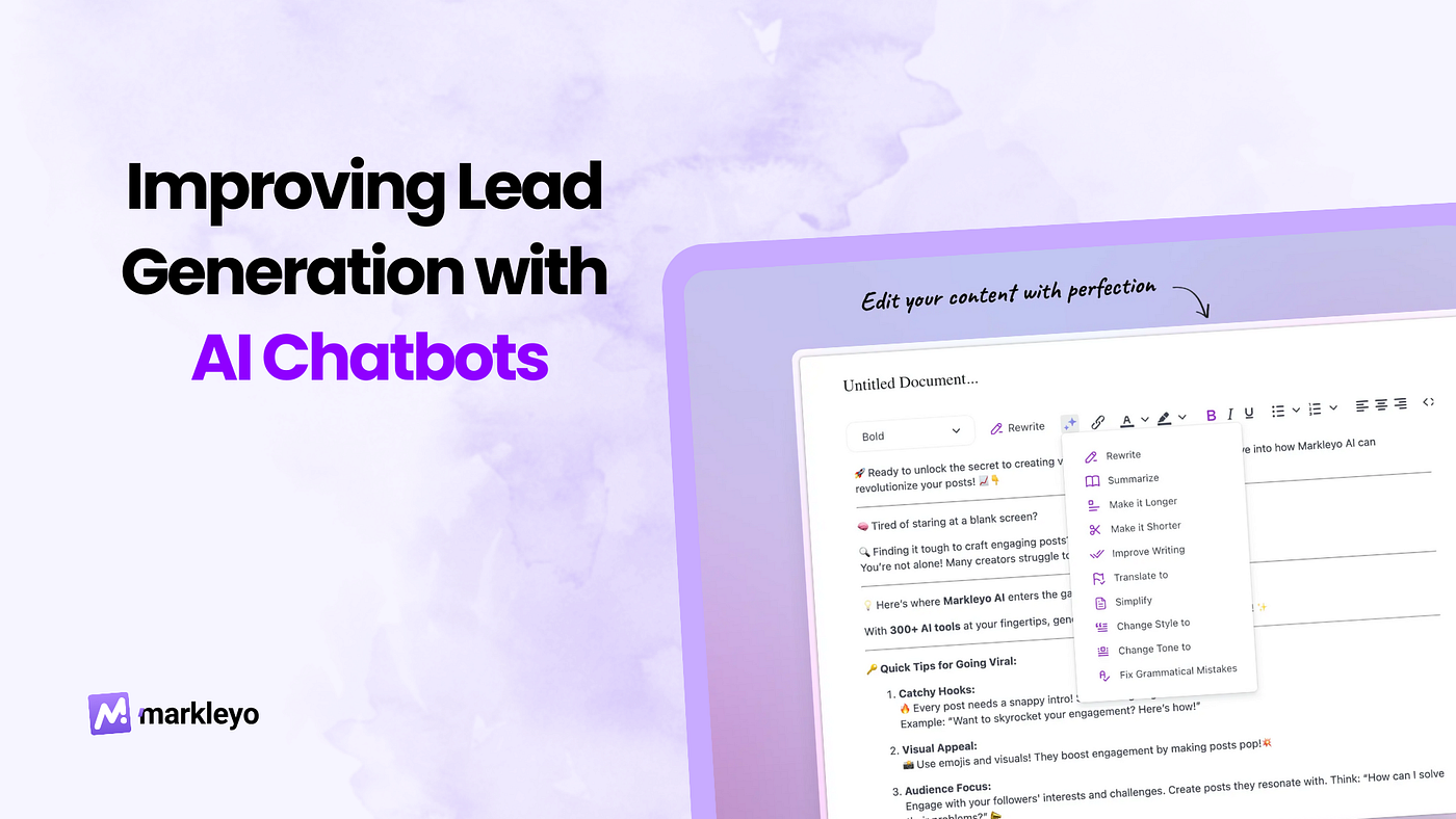 Improving Lead Generation with AI Chatbots: Proven Strategies