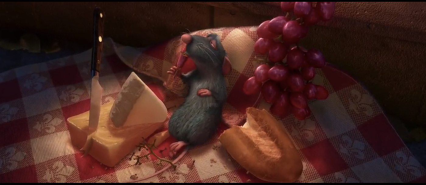 Remy And His Brother Ratatouille