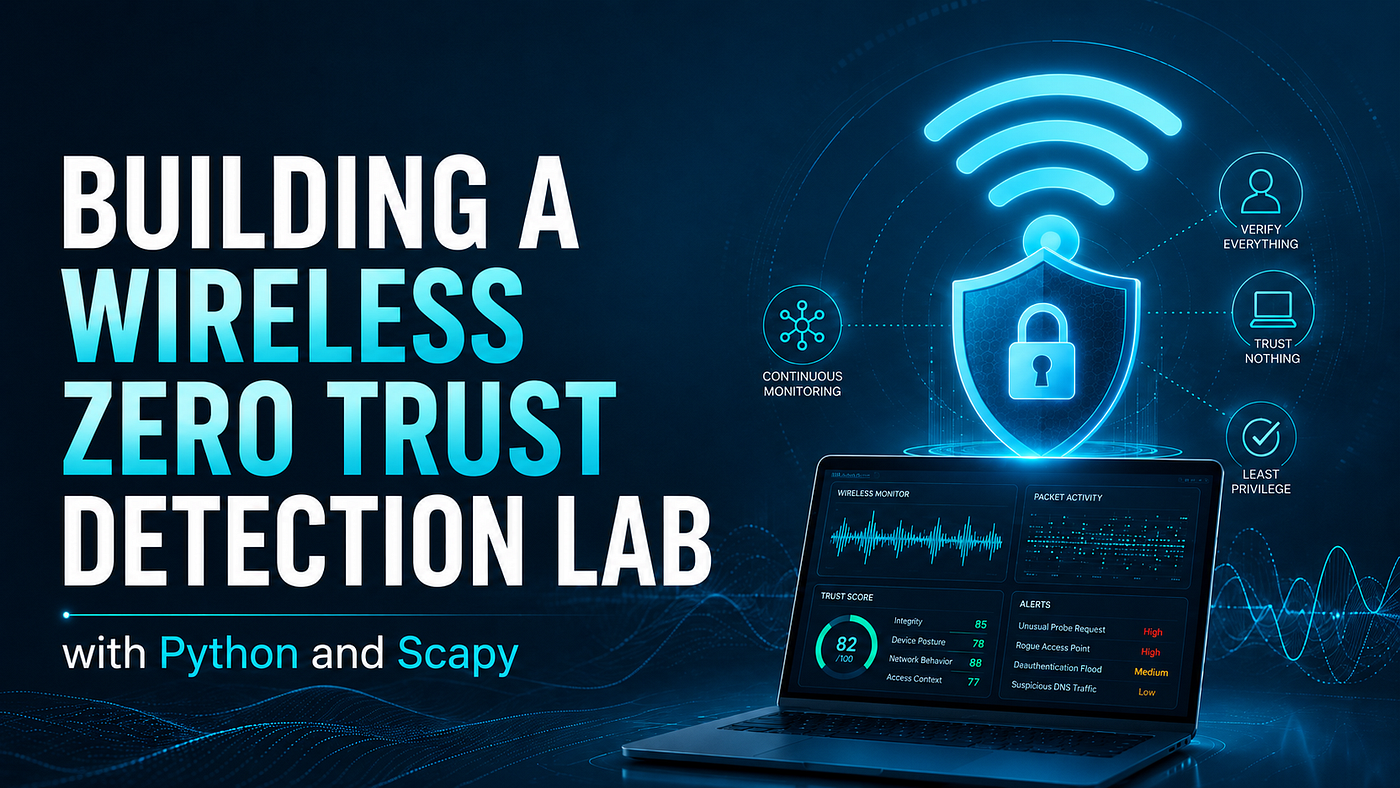 Building a Wireless Zero Trust Detection Lab with Python and Scapy