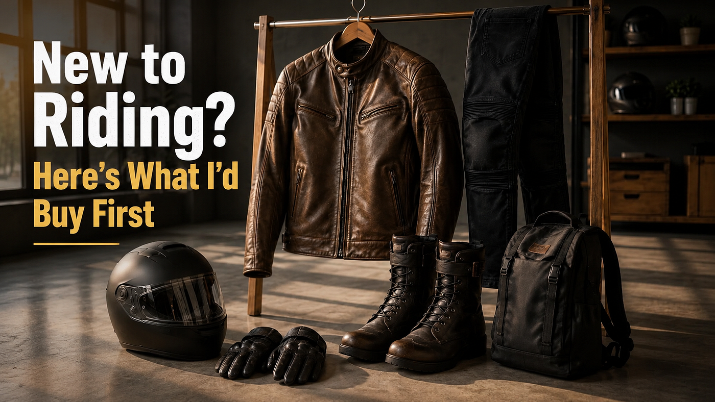 New to Riding? Here’s What I’d Buy First
